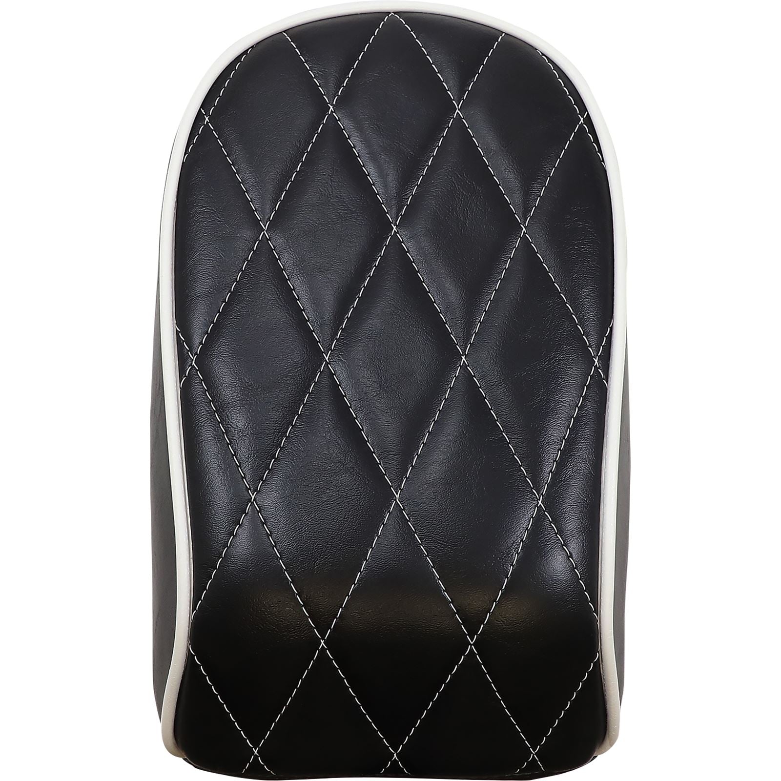 Le Pera Bare Bones Pillion Pad White Diamond Stitch - Black - FL/FX '18-23 LYR-007PDMWTP_1135831