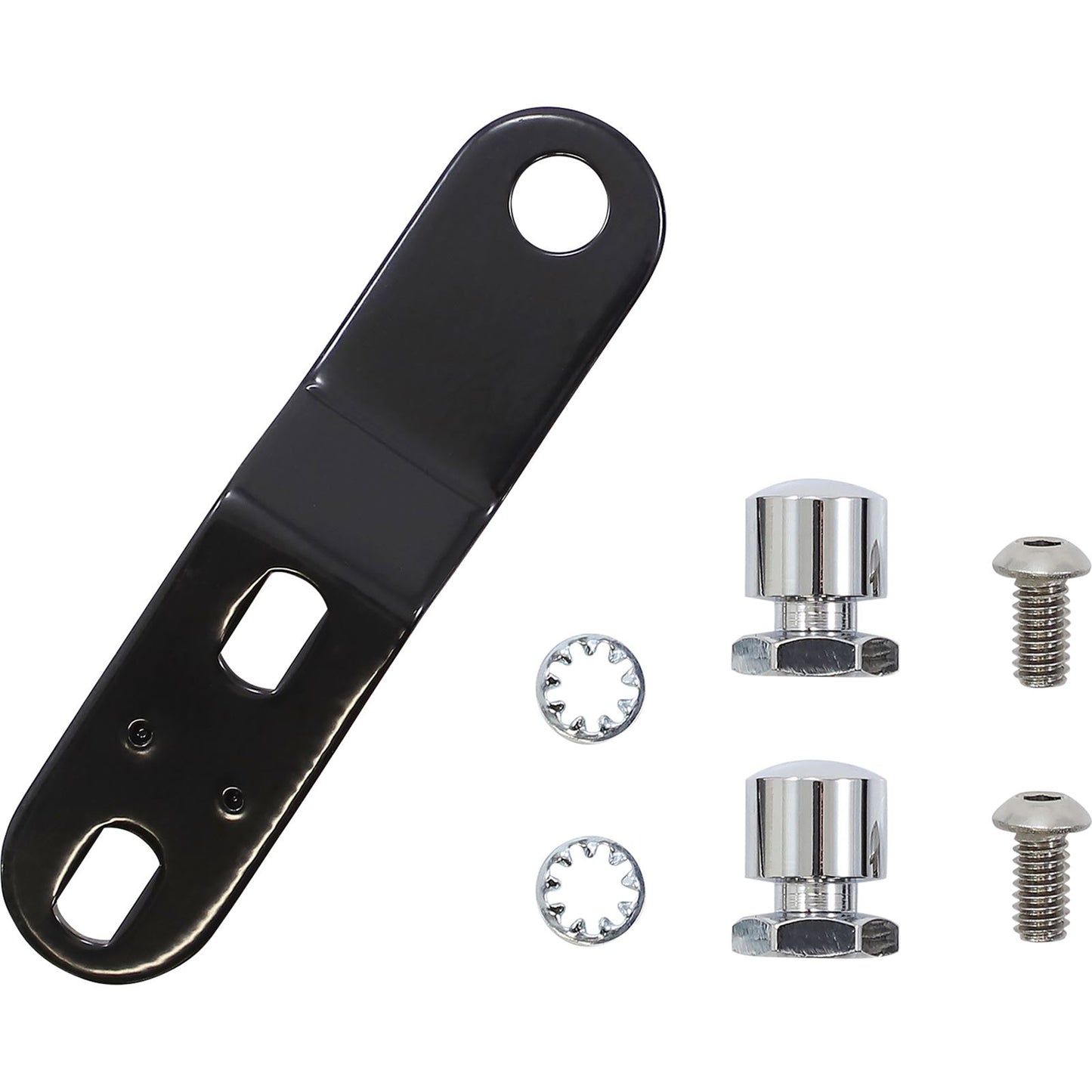 Le Pera Bare Bones Pillion Pad - Diamond - Black - FLFB/S '18-'23 LYO-007PDM_1135315