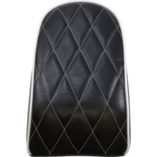 Le Pera Bare Bones Pillion Pad White Diamond Stitch - FLFB/S '18-'23 LYO-007PDMWTP_1135835