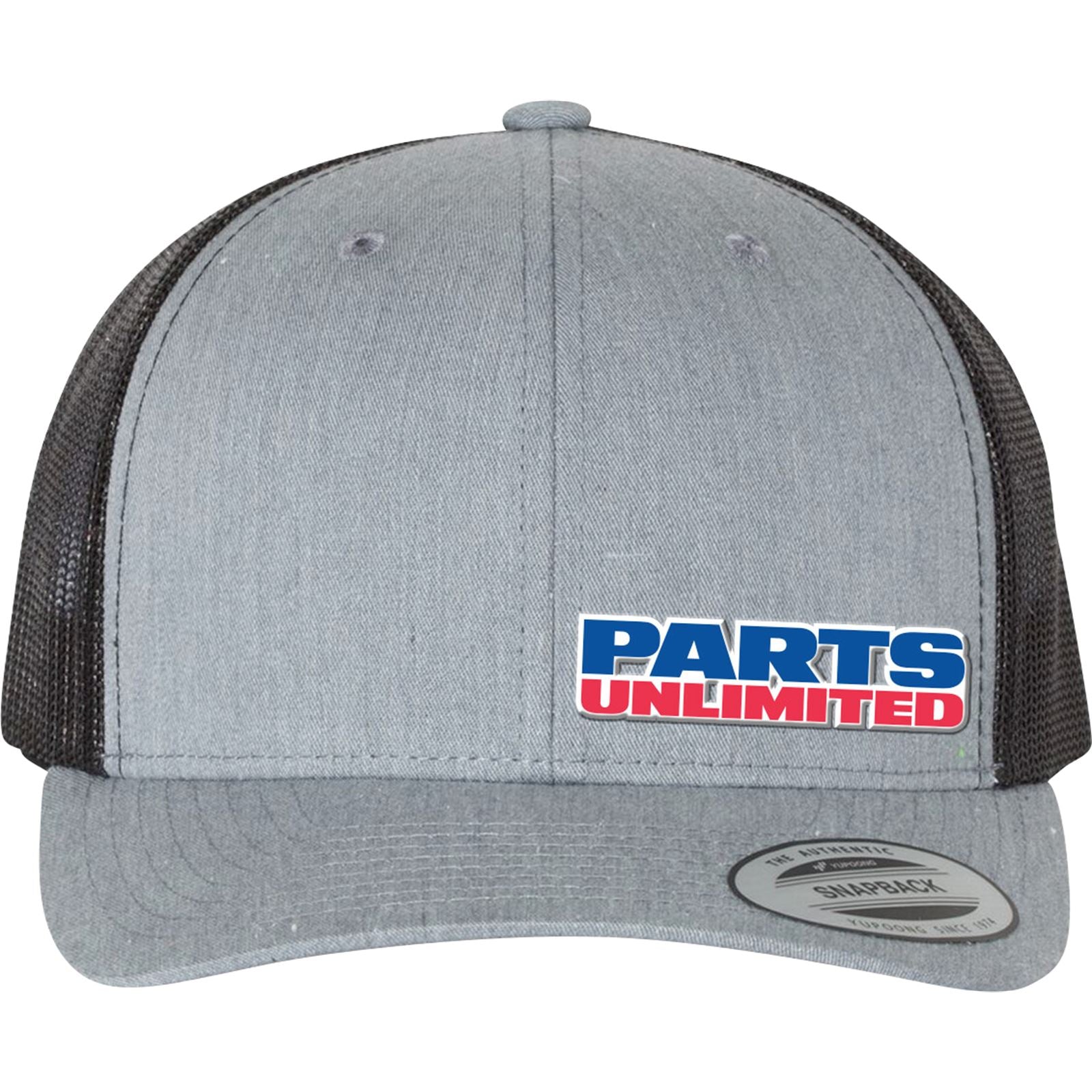 Parts Unlimited Hat - Gray/Black [MPN: 2501-4090]_1080394