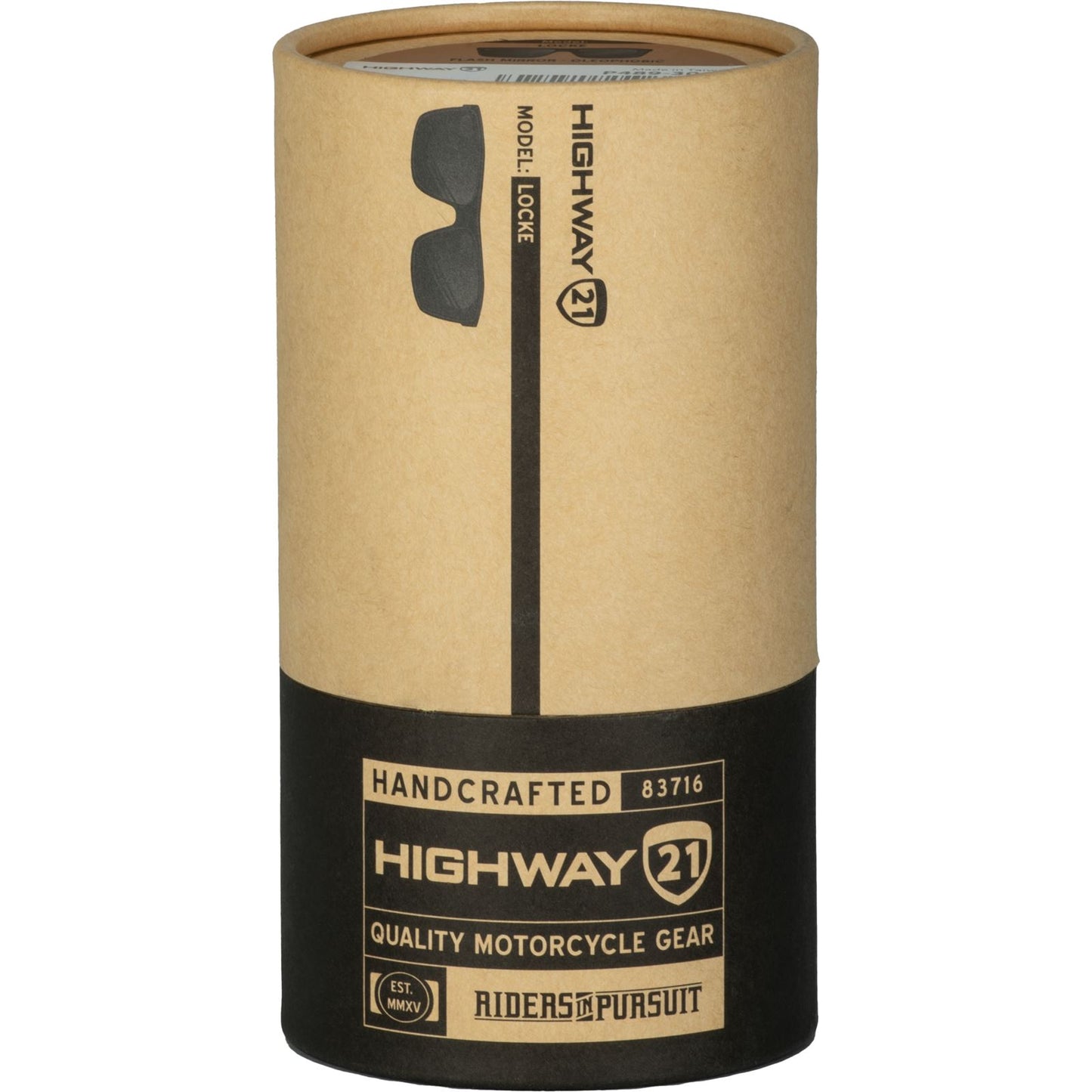 Highway 21 Locke Sunglasses - Black 489-3030_910316