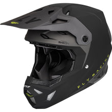 Fly Racing Formula CP Slant Helmet - Matte Black/Grey/Hi-Vis_910422