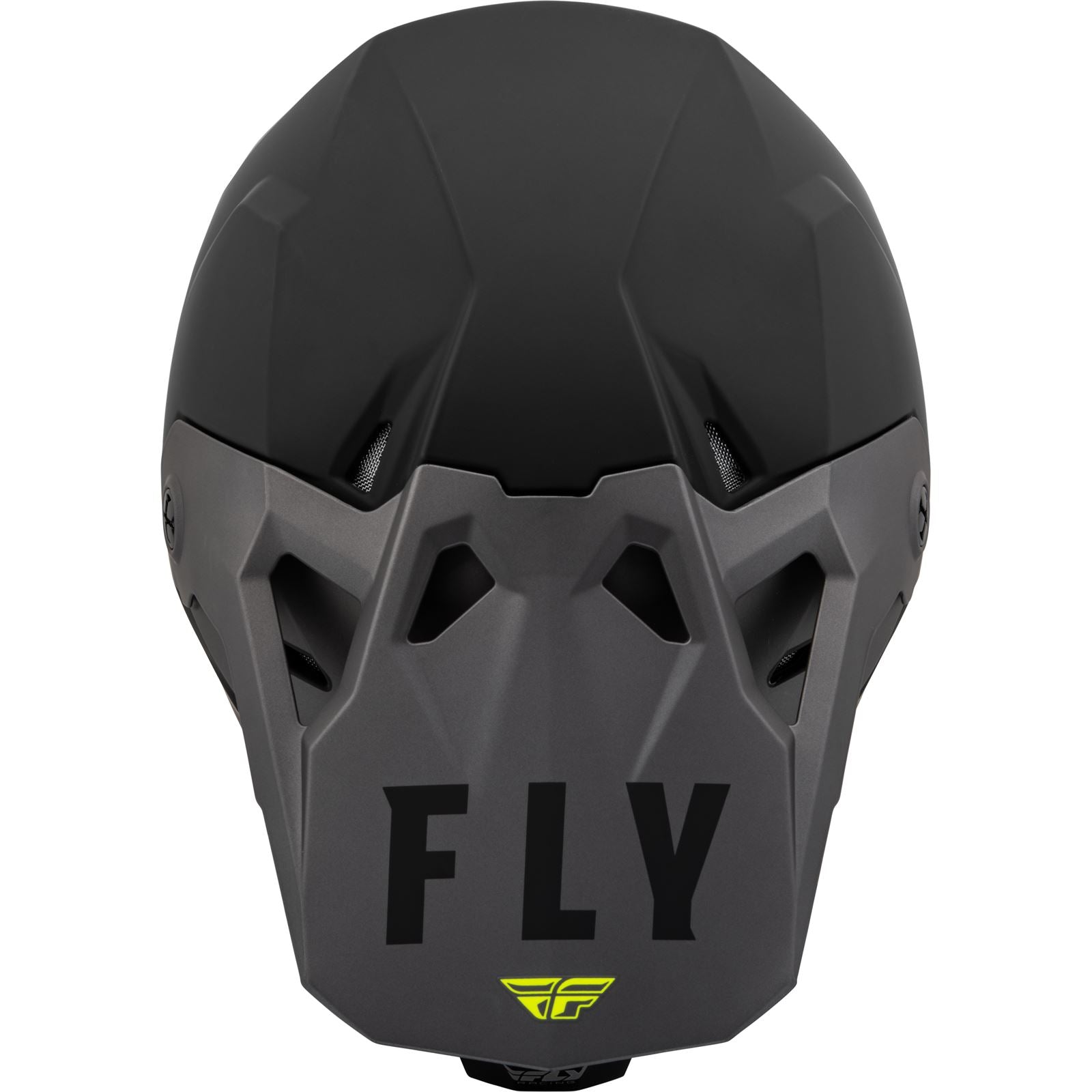 Fly Racing Formula CP Slant Helmet - Matte Black/Grey/Hi-Vis_910424