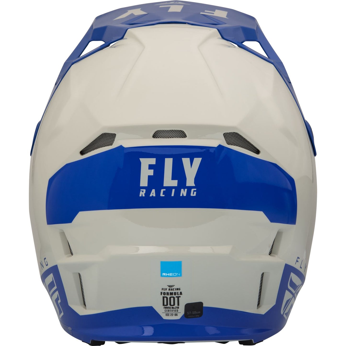 Fly Racing Formula CP Slant Helmet - Grey/Blue _910441