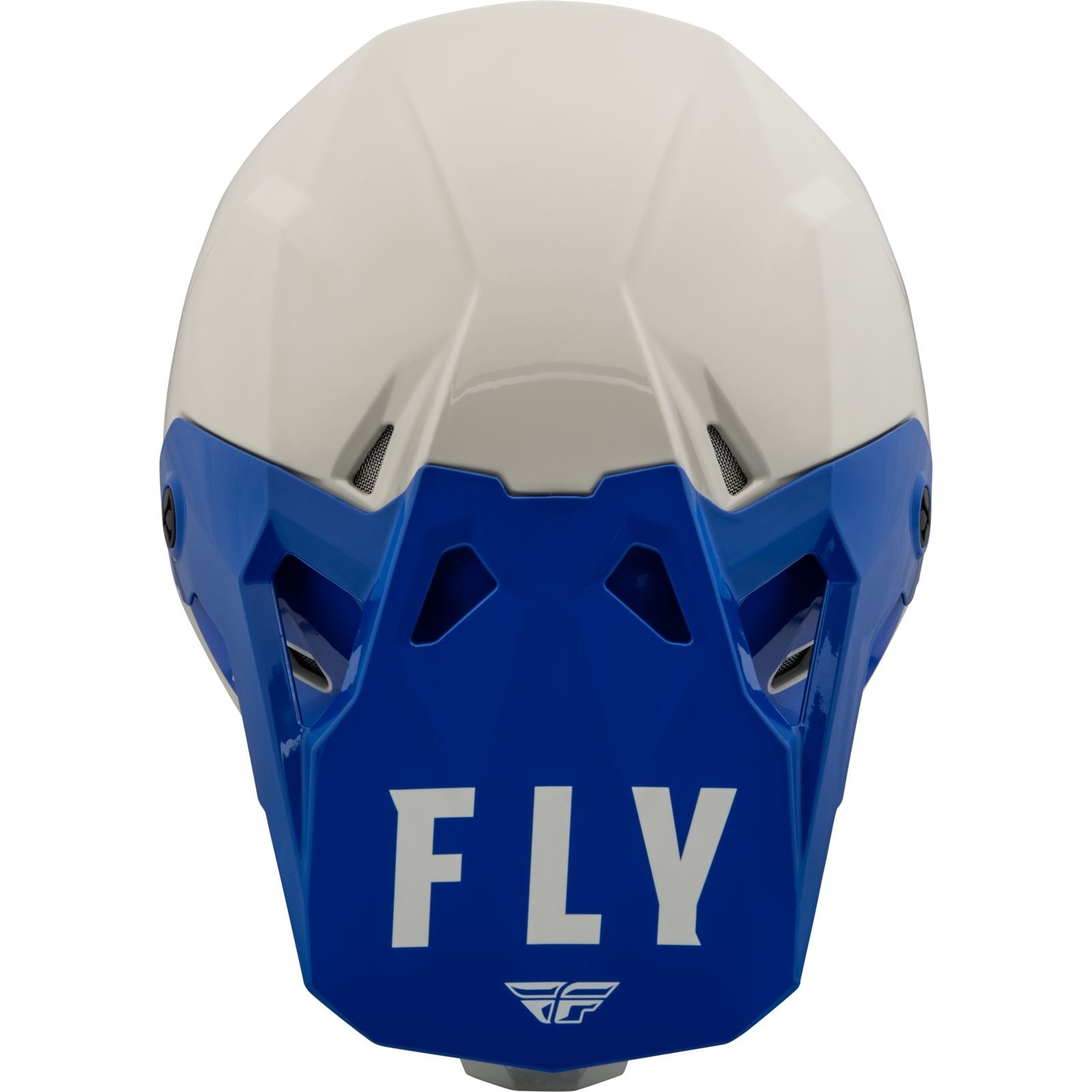 Fly Racing Formula CP Slant Helmet - Grey/Blue _910442