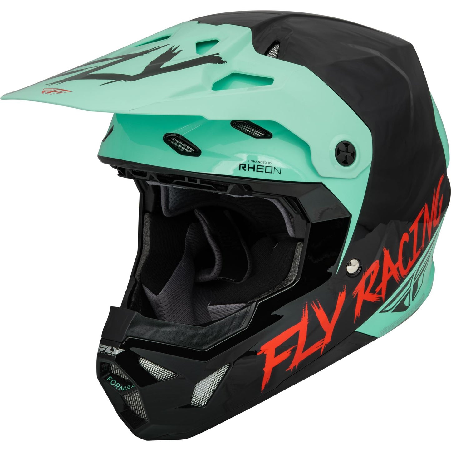 Fly Racing Formula CP S.E. Rave Helmet - Black/Mint/Red_910488