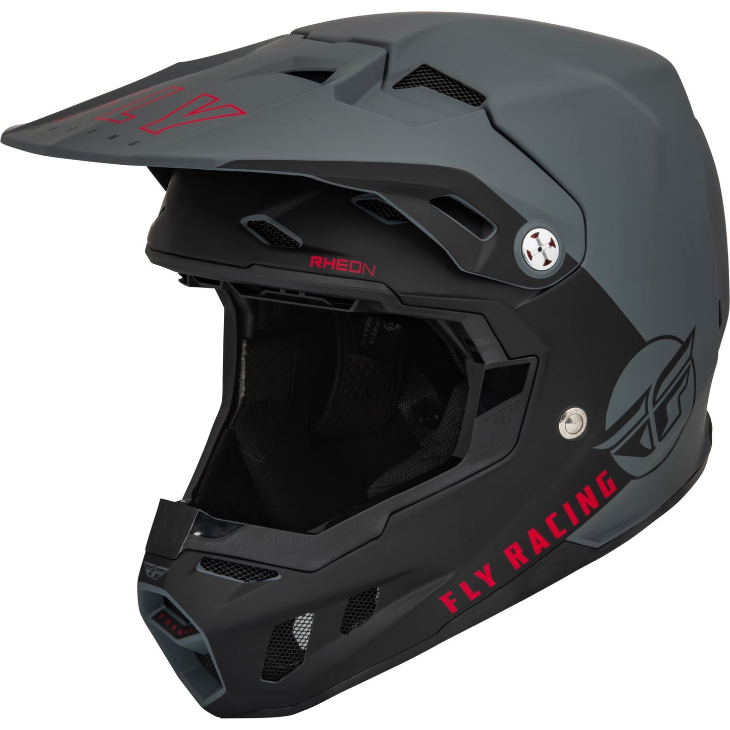Fly Racing Formula CC Centrum Helmet - Matte Grey/Black _910536