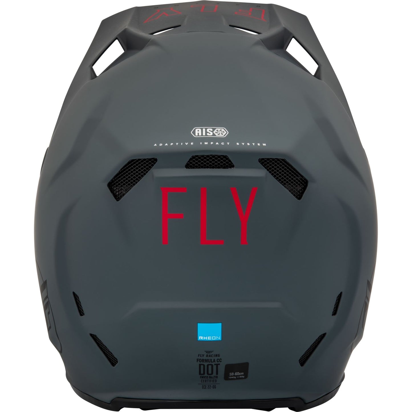 Fly Racing Formula CC Centrum Helmet - Matte Grey/Black _910537