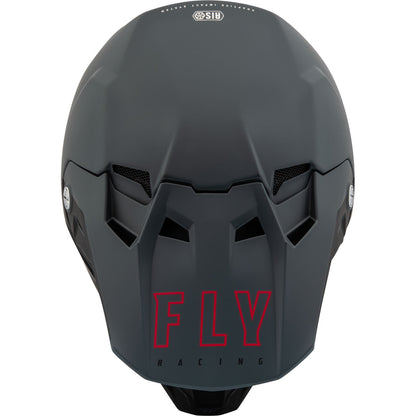 Fly Racing Formula CC Centrum Helmet - Matte Grey/Black _910538