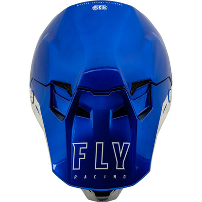 Fly Racing Formula CC Centrum Helmet - Metallic Blue/Light Grey_910612