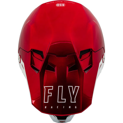 Fly Racing Formula CC Centrum Helmet - Metallic Red/White _910586