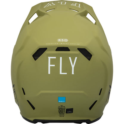Fly Racing Formula CC Centrum Helmet - Matte Olive Green/Black_910659