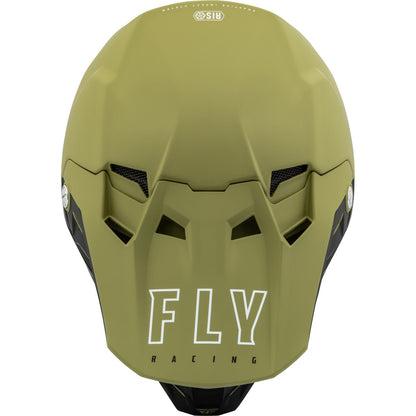 Fly Racing Formula CC Centrum Helmet - Matte Olive Green/Black_910660