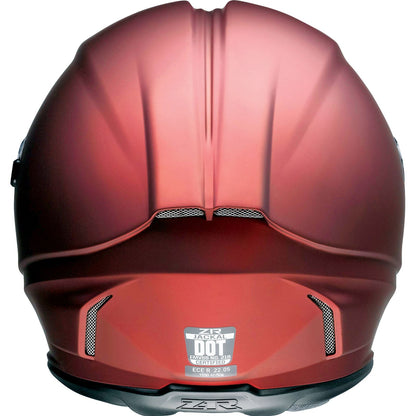 Z1R Jackal Helmet - Satin - Red_911575