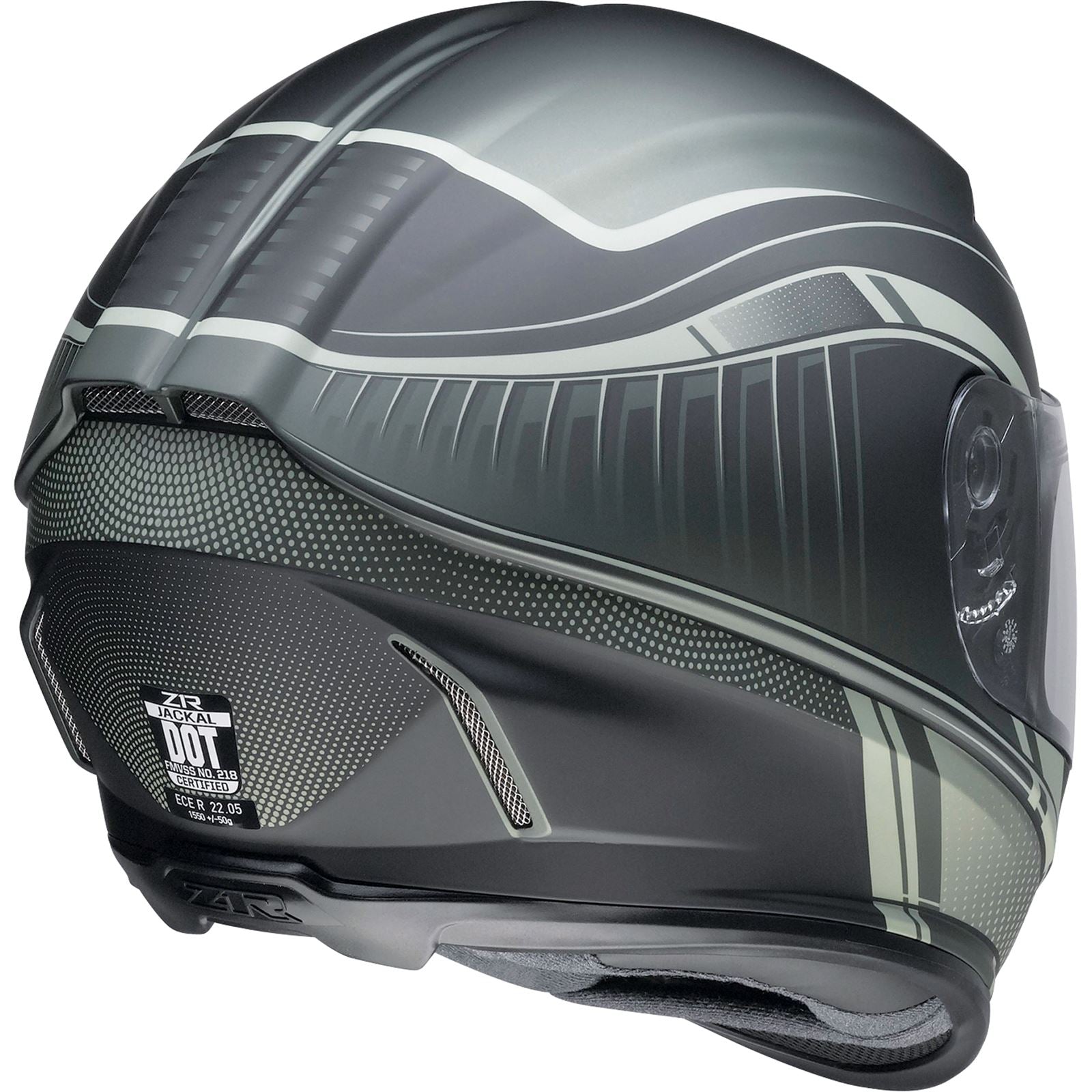 Z1R Jackal Helmet - Dark Matter - Green _911711