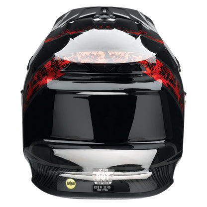 Z1R F.I. Helmet - Fractal - MIPS® - Red - Medium 0110-7782_911850