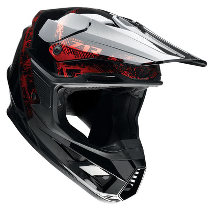 Z1R F.I. Helmet - Fractal - MIPS® - Red - Large 0110-7783_911909