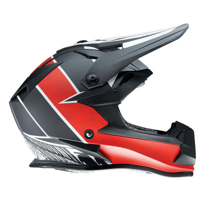 Z1R Youth F.I. Helmet - Fractal - MIPS® - Matte Black/Red - Medium 0111-1518_912058