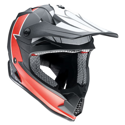 Z1R Youth F.I. Helmet - Fractal - MIPS® - Matte Black/Red - Medium 0111-1518_912059