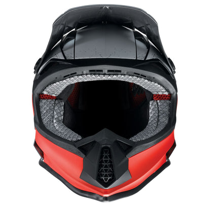 Z1R Youth F.I. Helmet - Fractal - MIPS® - Matte Black/Red - Medium 0111-1518_912060