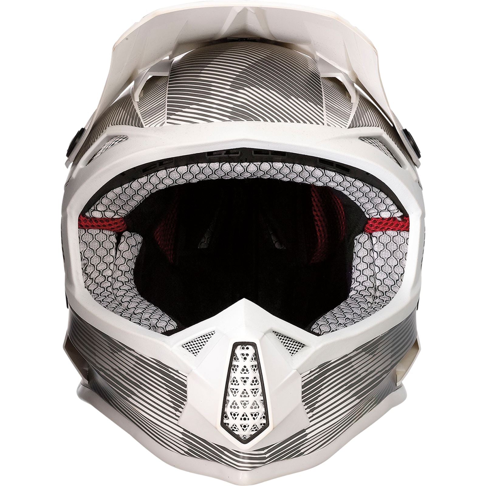 Moose Offroad Youth F.I. Helmet - Agroid Camo - MIPS® - Gray/White_912045