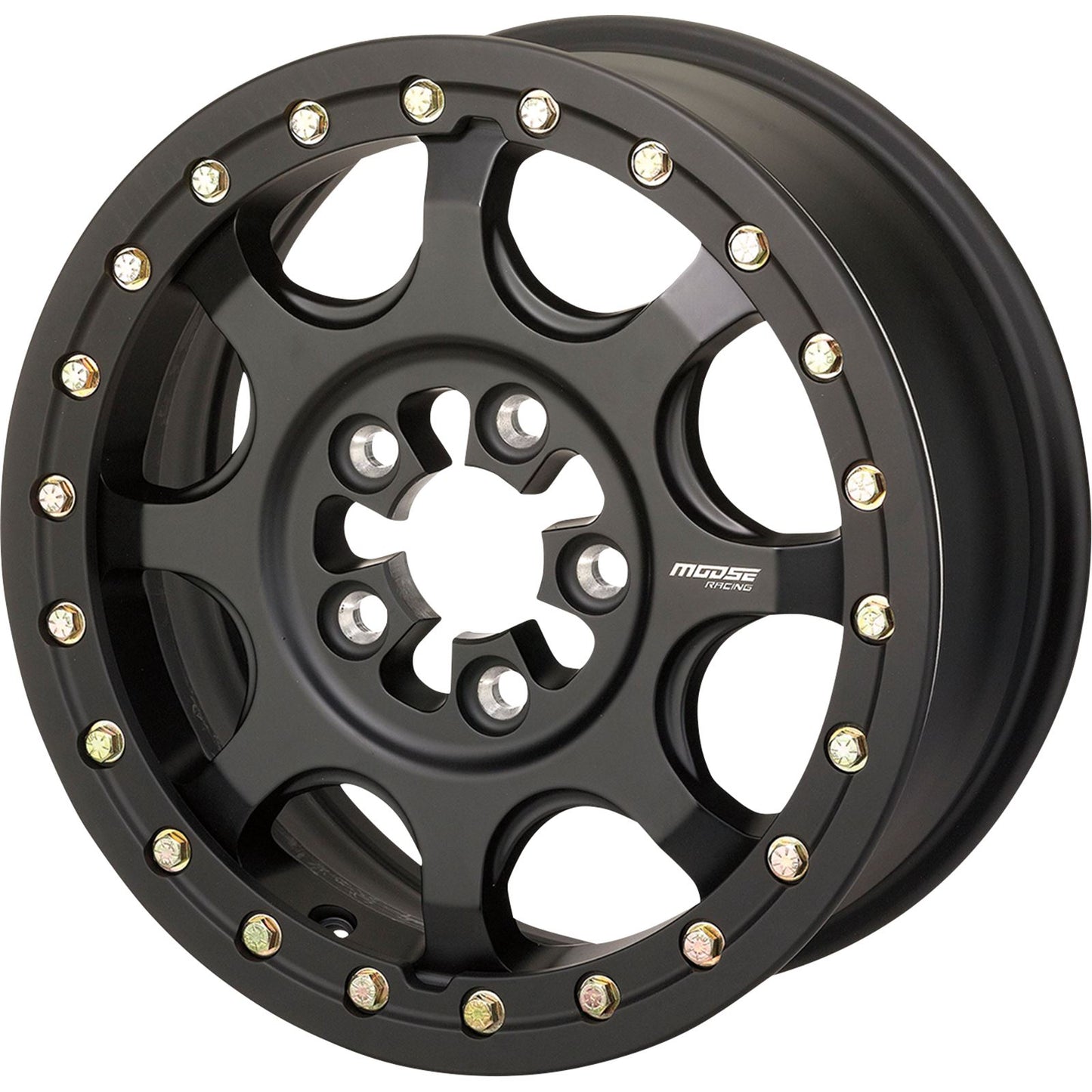 Moose Offroad Wheel - 351X - Front/Rear - Satin Black - 15x7 - 5/4.5 - 5+2 351BM157545SB64_912133