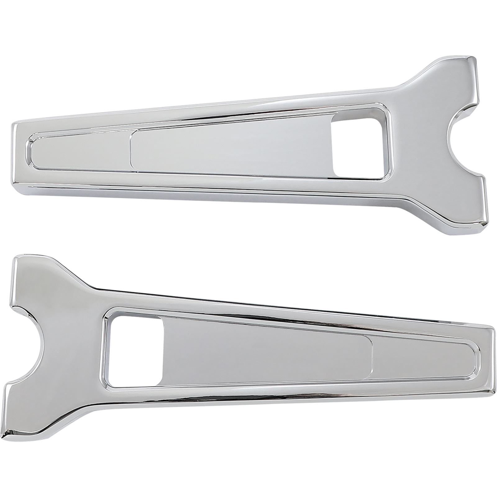 LA Choppers Straight Risers - 8" x 1-1/4" - Chrome [MPN: LA-7480-08C]_1131572