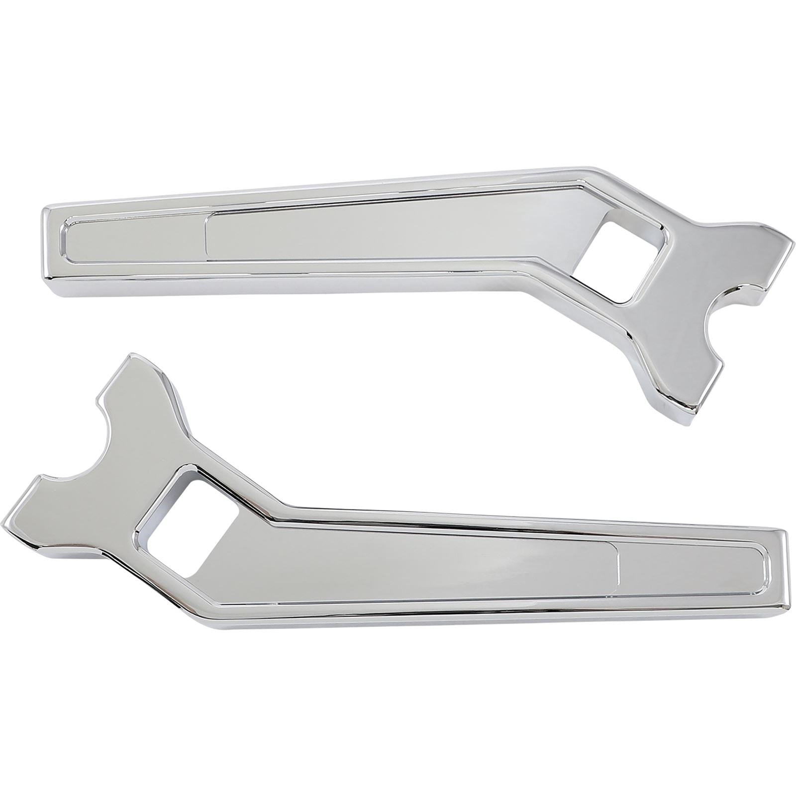 LA Choppers Pullback Risers - 10" x 1-1/4" - Chrome [MPN: LA-7481-10C]_1131580