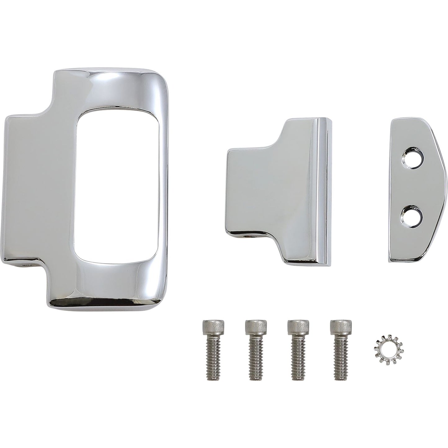 LA Choppers Gauge Mount - Single - Chrome for Softail [MPN: LA-7397-00C]_1135349