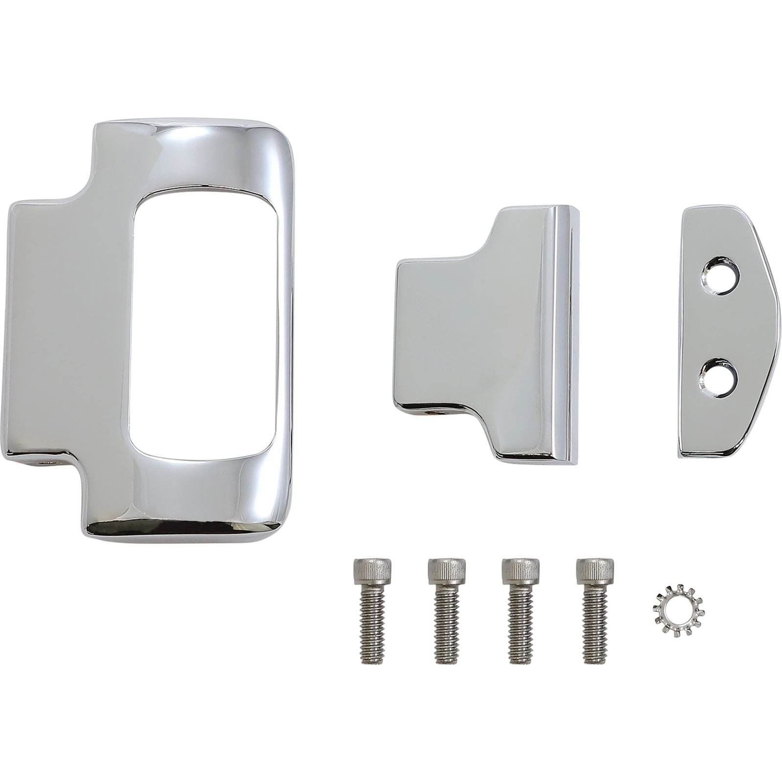 LA Choppers Gauge Mount - Single - Chrome for Softail [MPN: LA-7397-00C]_1135349