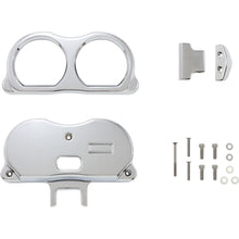 LA Choppers Gauge Mount - Dual - Chrome - FLT [MPN: LA-7397-03C]_1135352