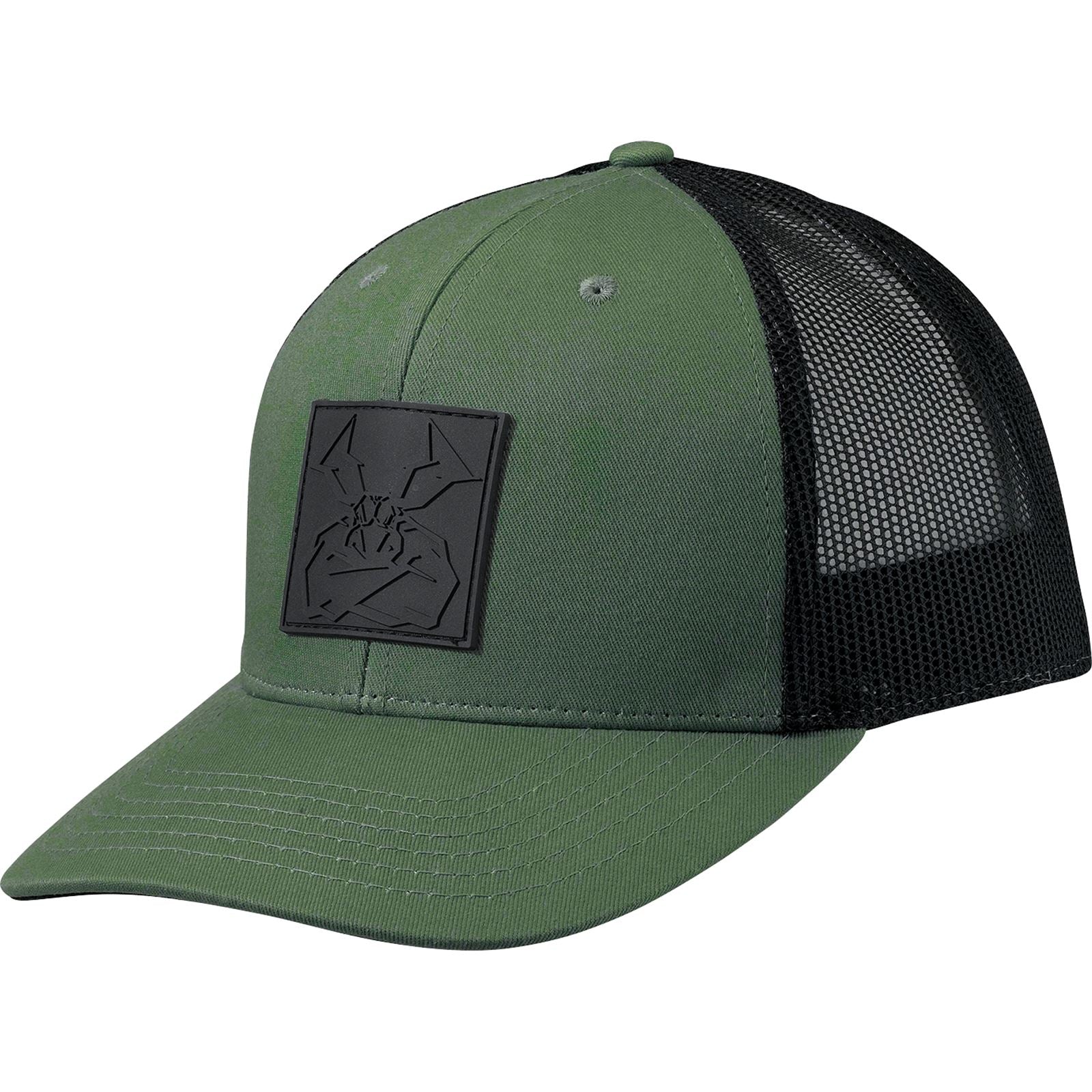 Moose Offroad Moose Agroid Embossed Hat - Green/Black - One Size 2501-4009_912408
