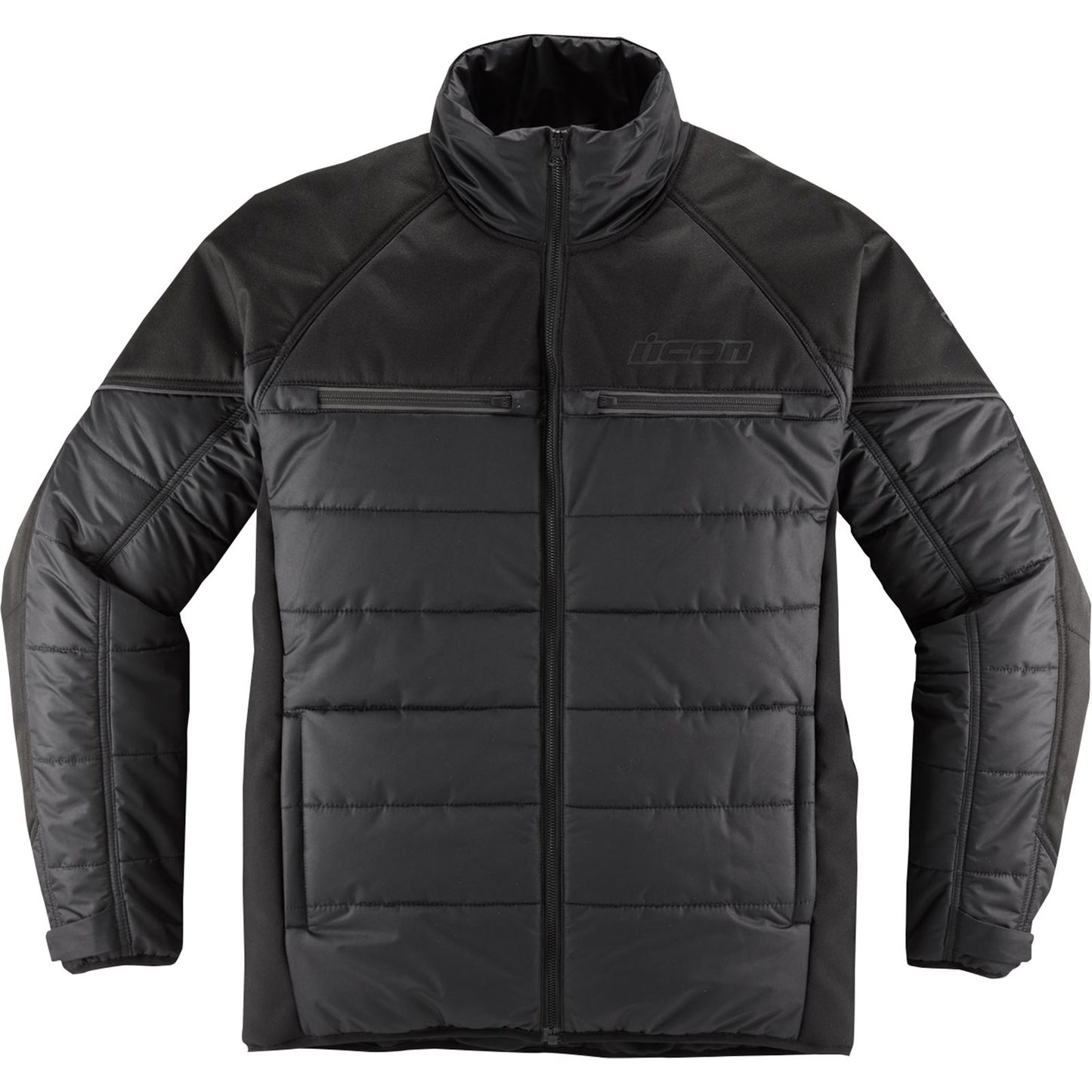 Icon Ghost Puffer Jacket - Black/Charcoal_912516