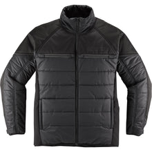Icon Ghost Puffer Jacket - Black/Charcoal_912516