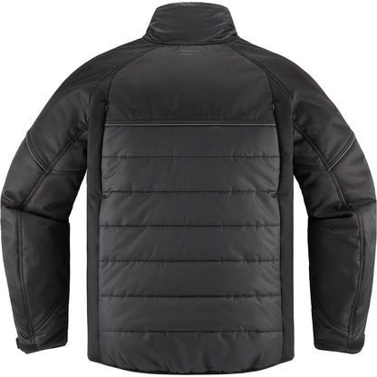 Icon Ghost Puffer Jacket - Black/Charcoal_912517