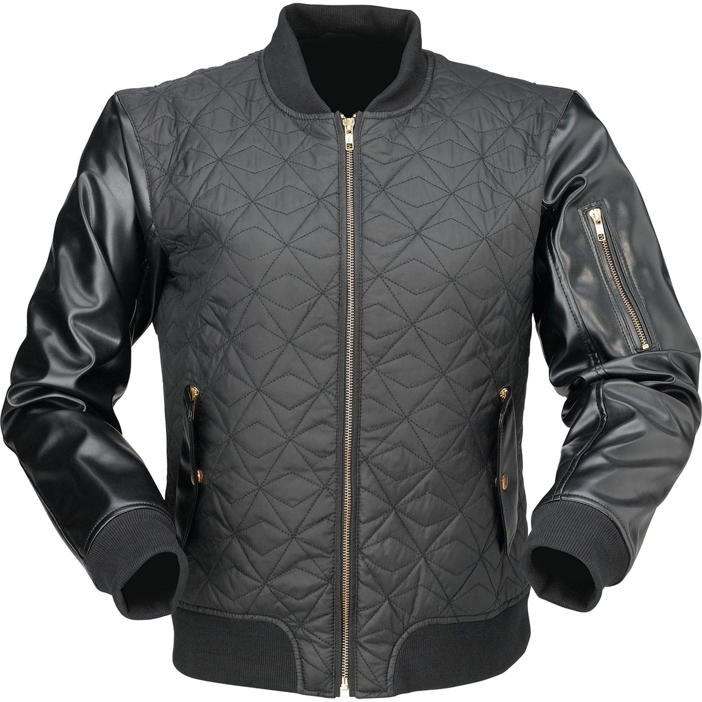 Z1R Women's Bomber Jacket - Black - 1W 2822-1502_912484