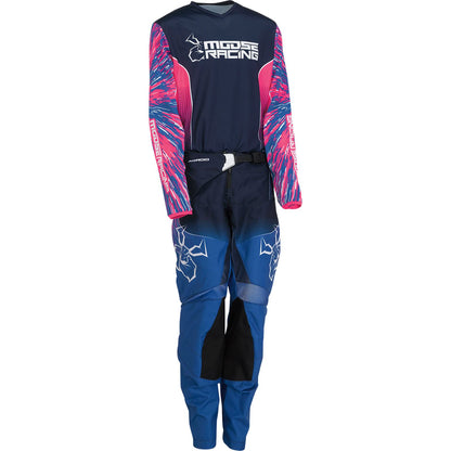 Moose Offroad Youth Agroid Jersey - Pink/Blue _913162