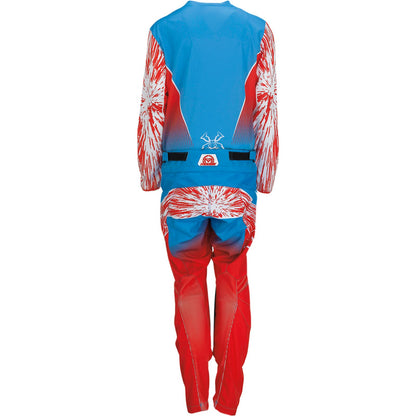 Moose Offroad Youth Agroid Jersey - Red/White/Blue _913177