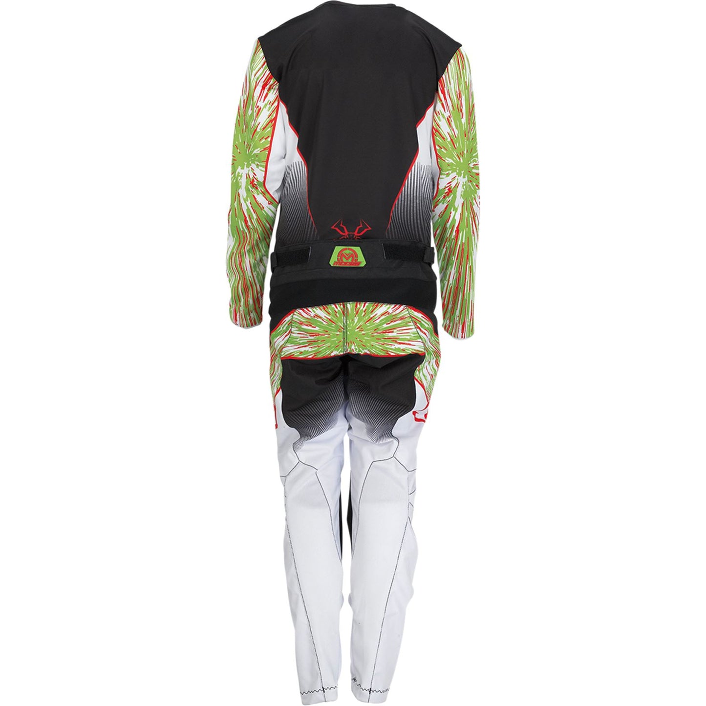Moose Offroad Youth Agroid Jersey - Green/Red/Black _913141