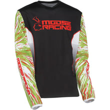 Moose Offroad Youth Agroid Jersey - Green/Red/Black _913142