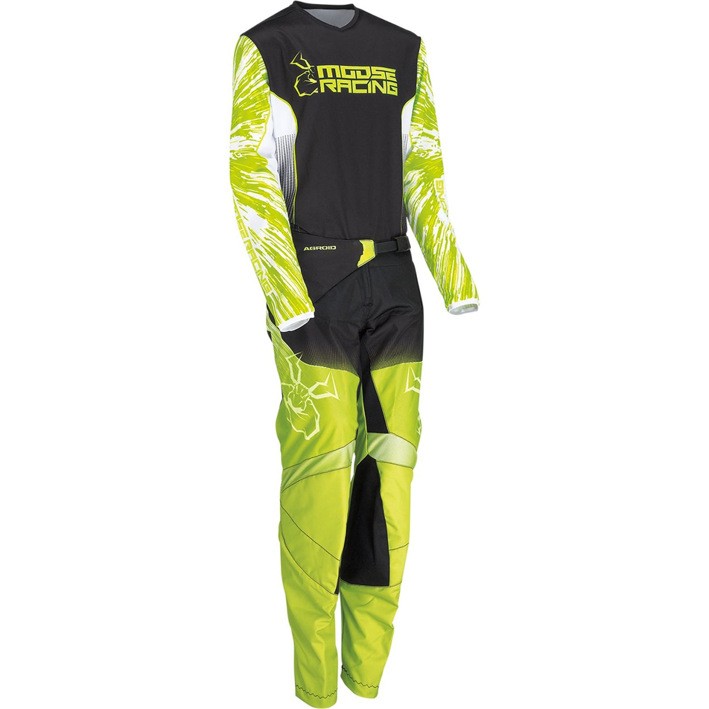 Moose Offroad Youth Agroid Jersey - Hi-Vis/Black_913182