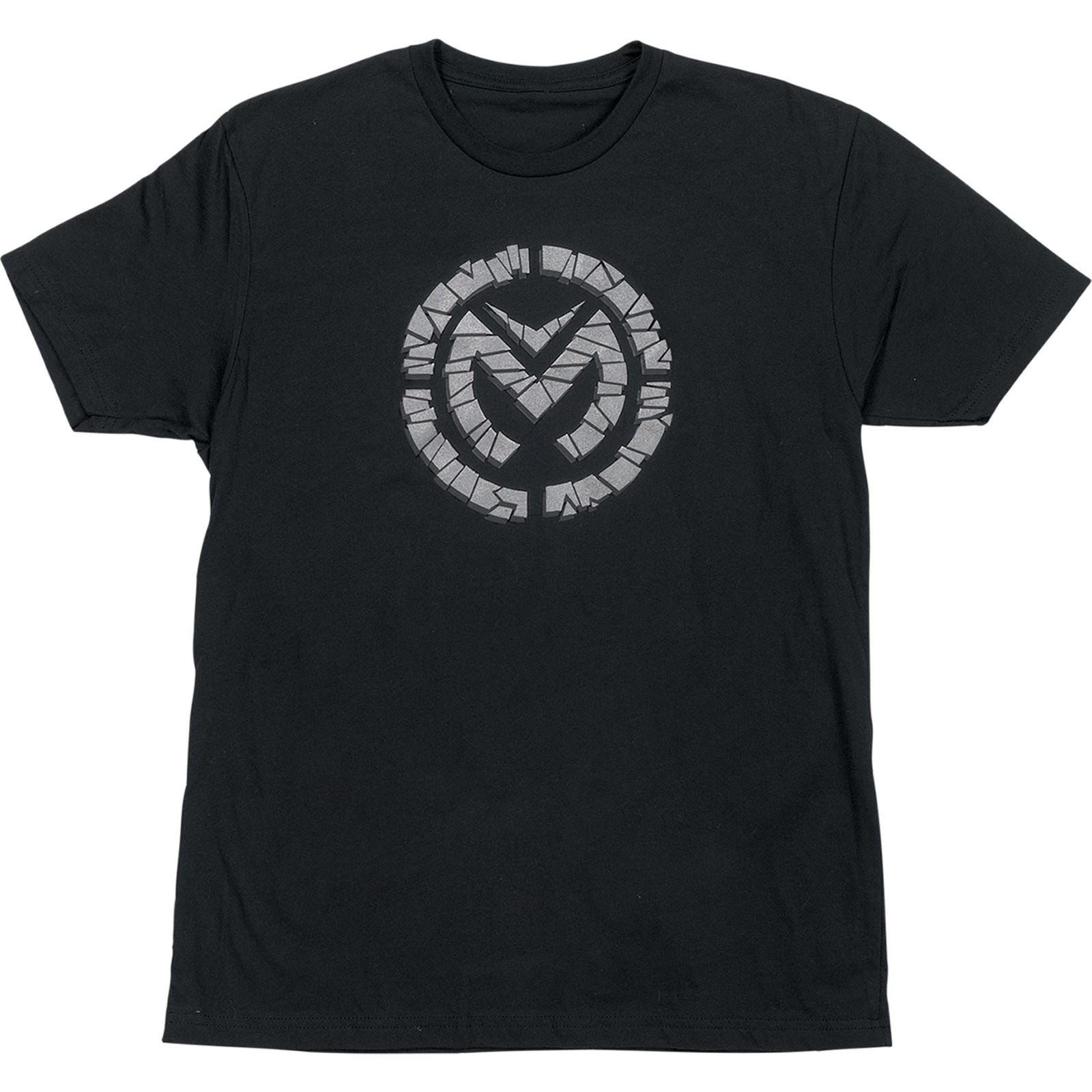 Moose Offroad Fractured T-Shirt - Black/Silver _913314