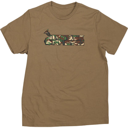 Moose Offroad Youth Camo T-Shirt - Tan_913377