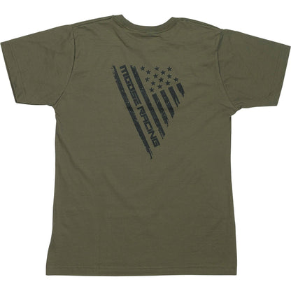 Moose Offroad Youth Salute T-Shirt - Olive_913339