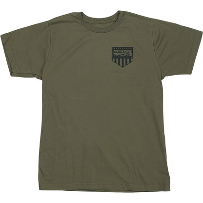 Moose Offroad Youth Salute T-Shirt - Olive_913340