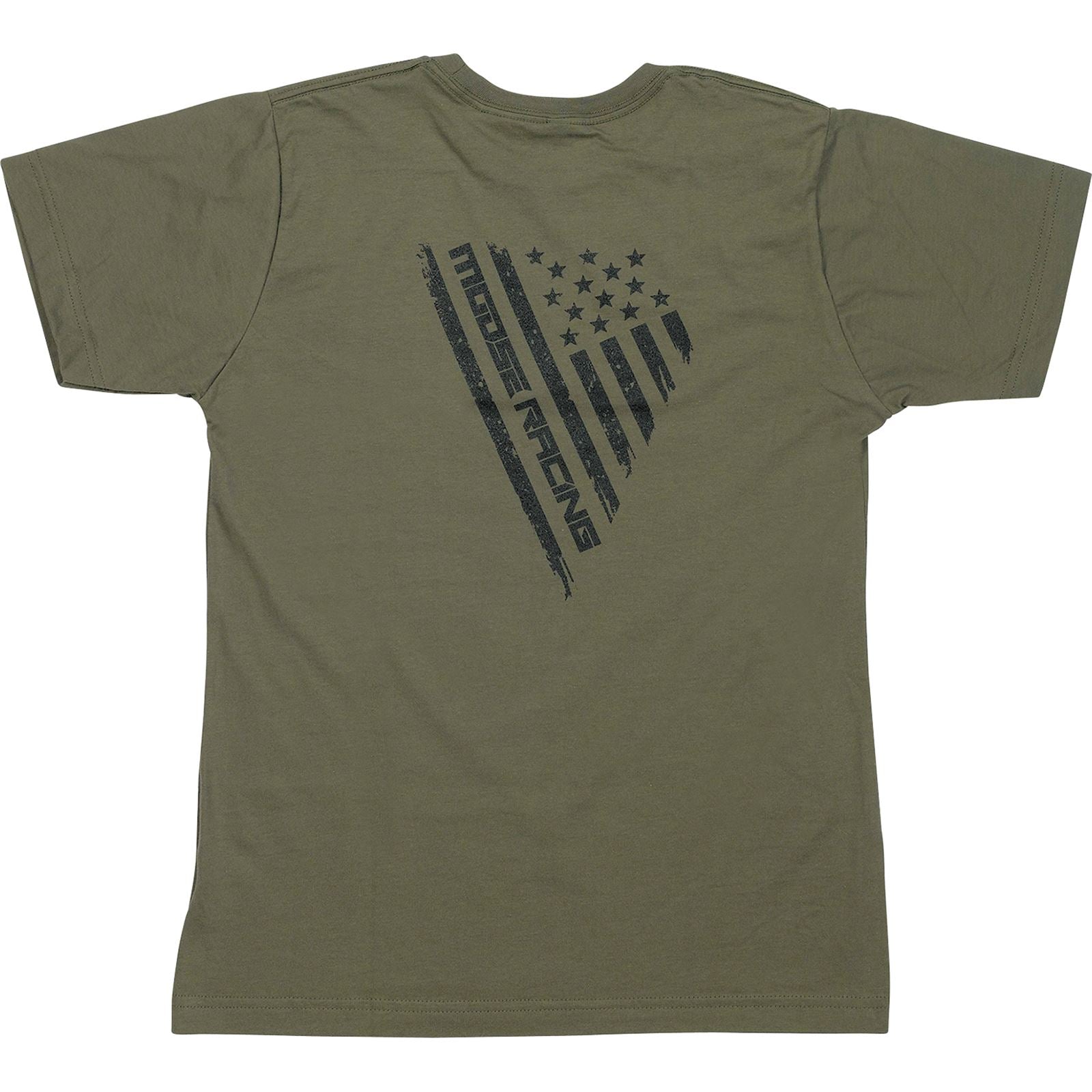 Moose Offroad Youth Salute T-Shirt - Olive_913341