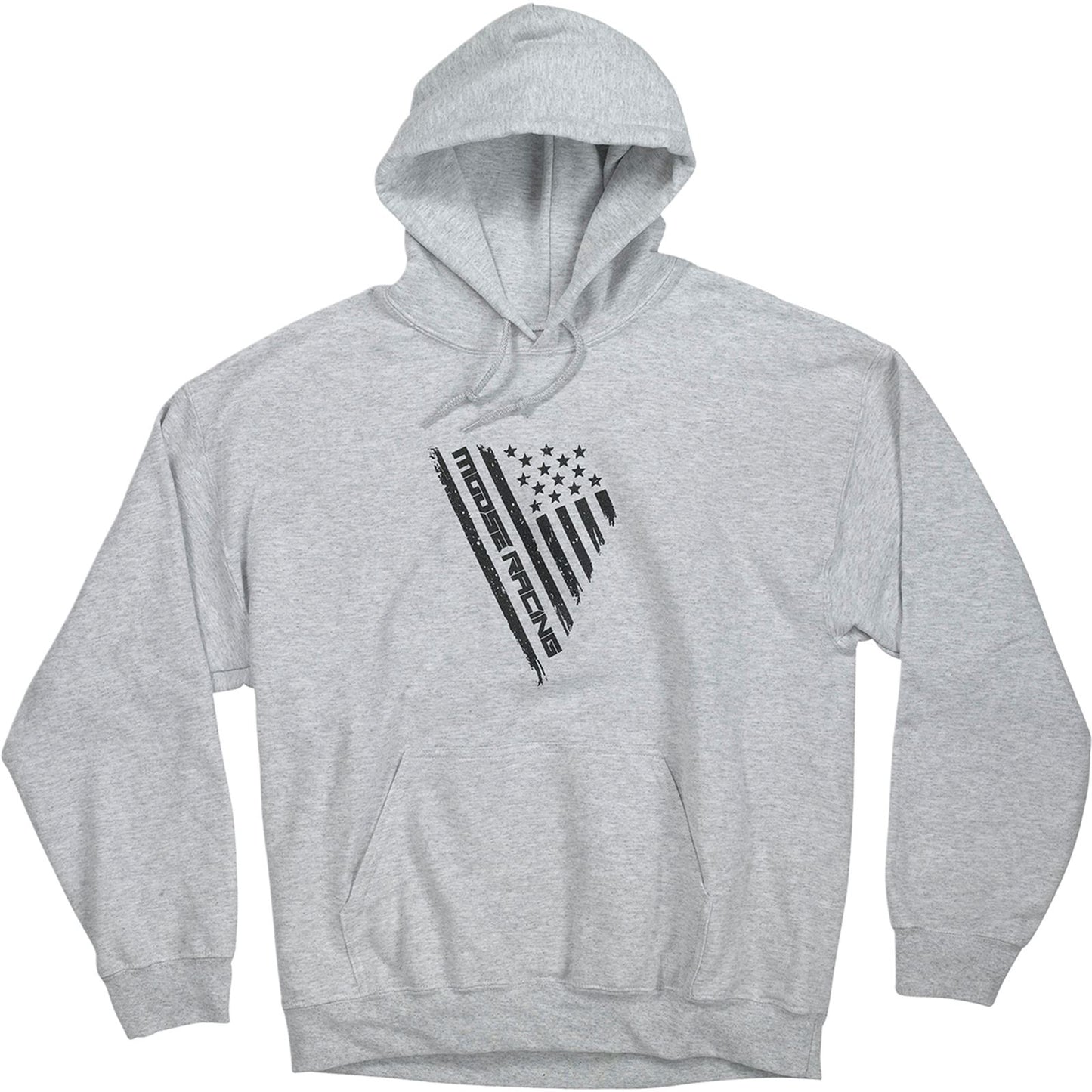 Moose Offroad Salute Hoodie - Ash - Small 3050-6347_913382