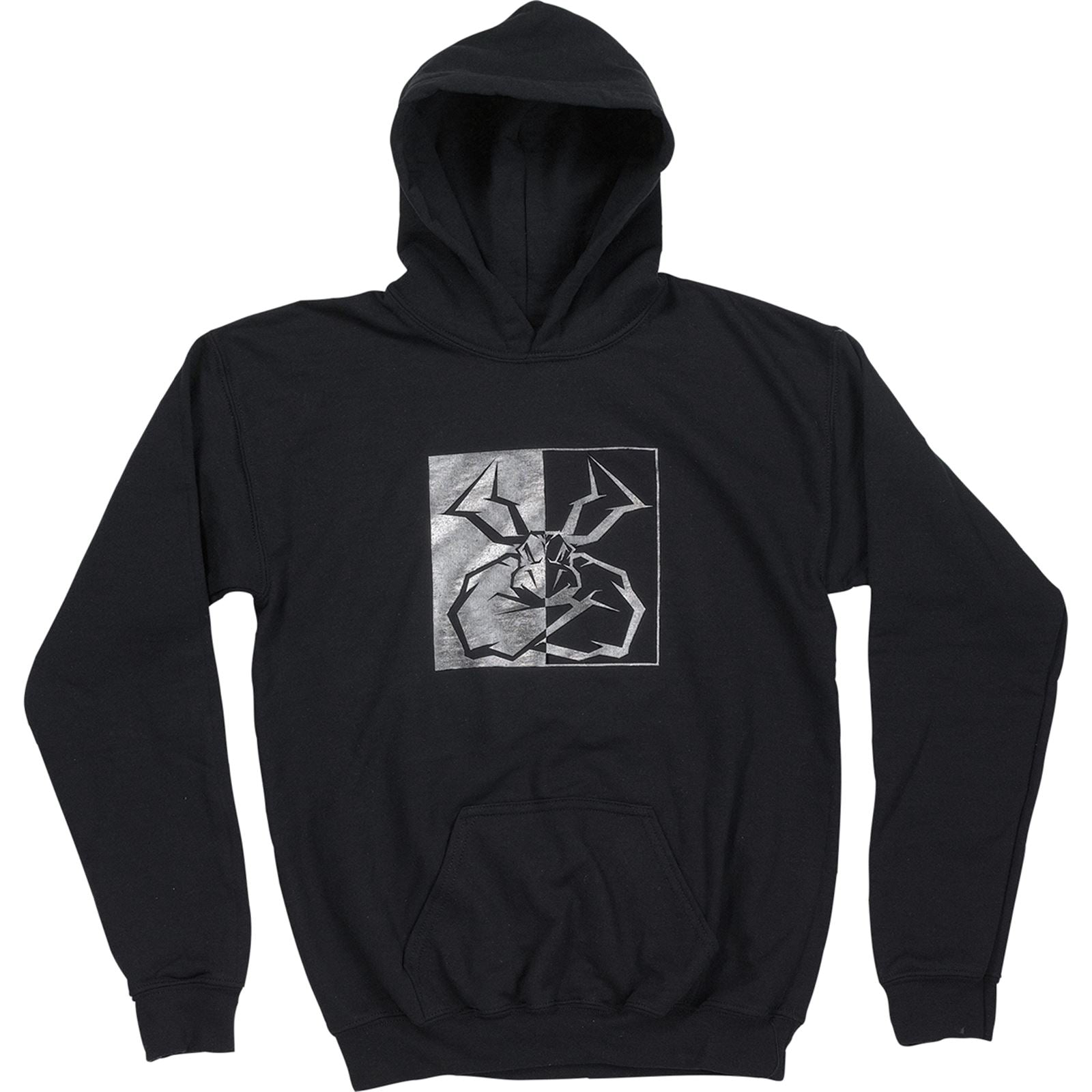 Moose Offroad Youth Split Personality Hoodie - Black - Large 3052-0675_913459