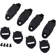 Moose Offroad Qualifier Boot Buckle Kit - Black 3430-1006_1096548