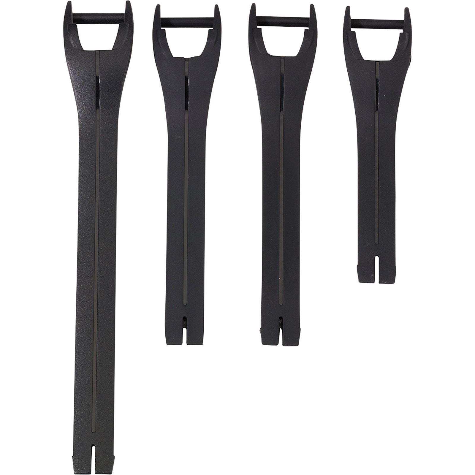 Moose Offroad Qualifier Boot Strap Kit - Black - Size 7-9 [MPN: 3430-1011]_1096533